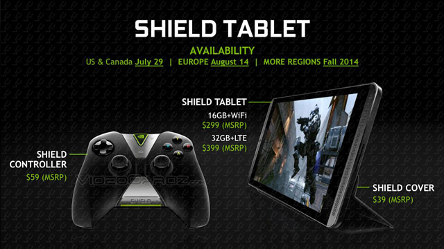 Nvidia Shield Tablet Nvidia Shield Tablet