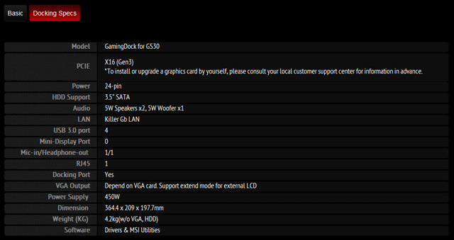 ноутбук MSI GS30 2M Shadow - док-станция ноутбук MSI GS30 2M Shadow - док-станция