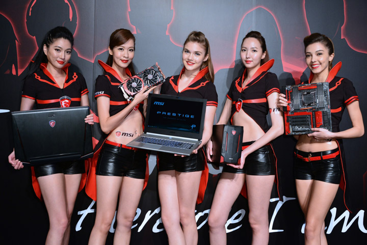 Ноутбуки MSI на выставке Computex 2015