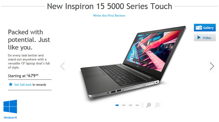 ПК Dell с Windows 10 ПК Dell с Windows 10