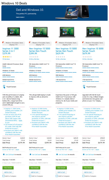 ПК Dell с Windows 10 ПК Dell с Windows 10