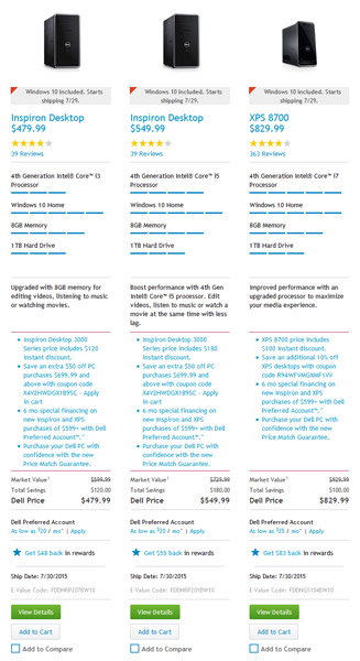 ПК Dell с Windows 10 ПК Dell с Windows 10