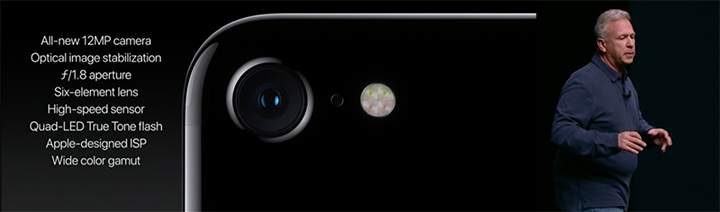 Apple представила iPhone 7, обновленную версию умных часов и беспроводную гарнитуру AirPods