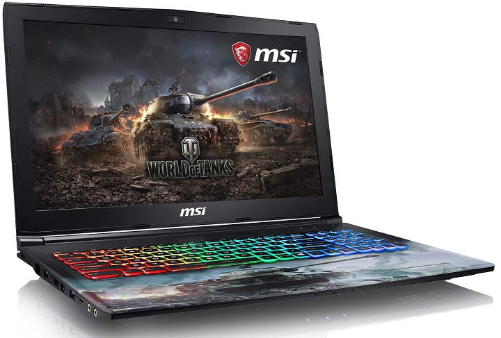 MSI GP62M World of Tanks Edition