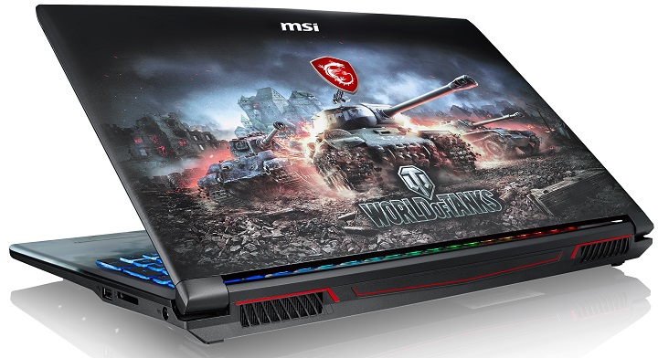 MSI GP62M World of Tanks Edition