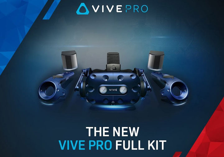 комплект виртуальной реальности Vive Pro Full Kit 