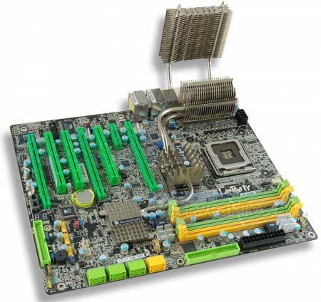 Материнская плата Lanparty UT X48-T2R Материнская плата Lanparty UT X48-T2R