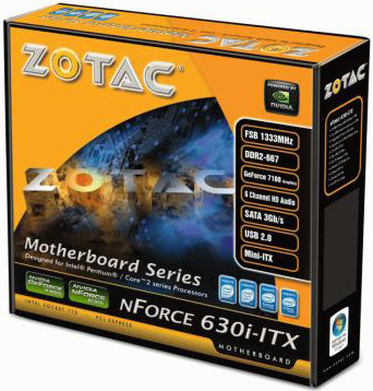 ZOTAC nForce 630i-ITX упаковка