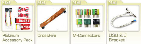 MSI DKA790GX Platinum принадлежности