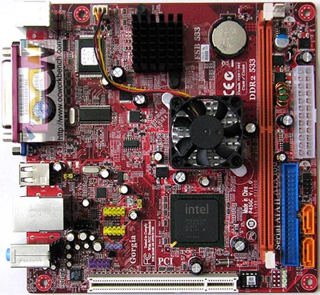 ECS P45GC с процессором Intel Atom 330 ECS P45GC с процессором Intel Atom 330