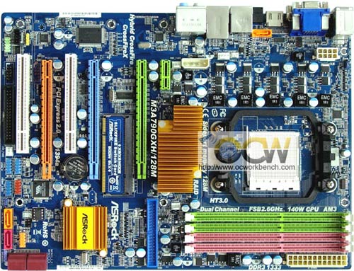 Материнская плата ASRock M3A790GXH/128M