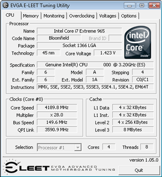 EVGA X58 SLI Classified разгон