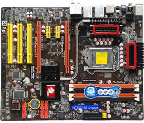 материнская плата Magic Pro MP-P55 Extreme GT