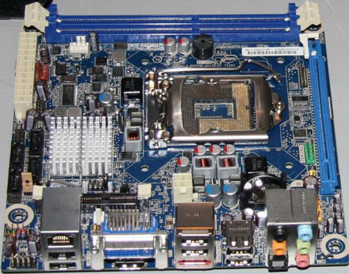 Материнская плата Intel Mini-ITX H57