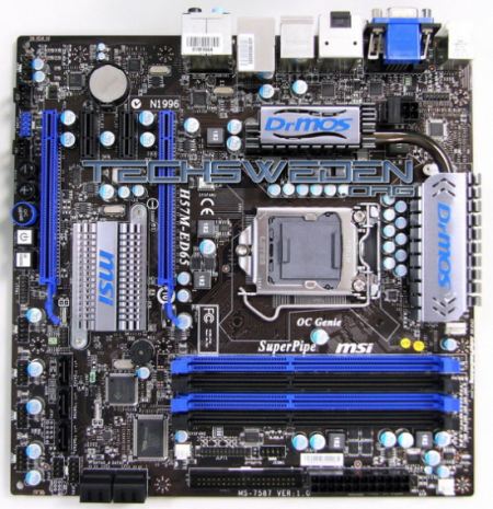 материнская плата MSI H57M-ED65