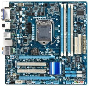 Материнская плата Gigabyte GA-H57M-USB3 Материнская плата Gigabyte GA-H57M-USB3
