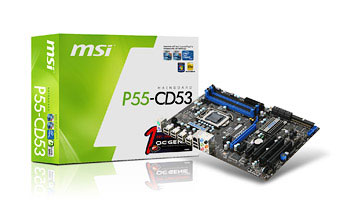 материнская плата MSI P55-CD53