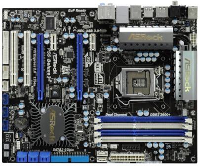 Материнская плата ASRock P55 Deluxe 3