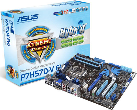 материнская плата ASUS P7H57D-V EVO