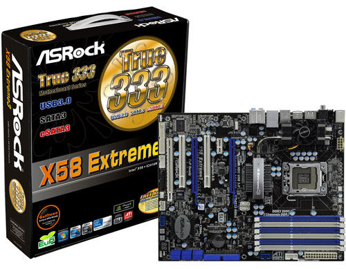 Материнская плата ASRock X58 Extreme3