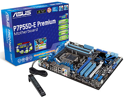 Материнская плата ASUS P7P55D-E Premium