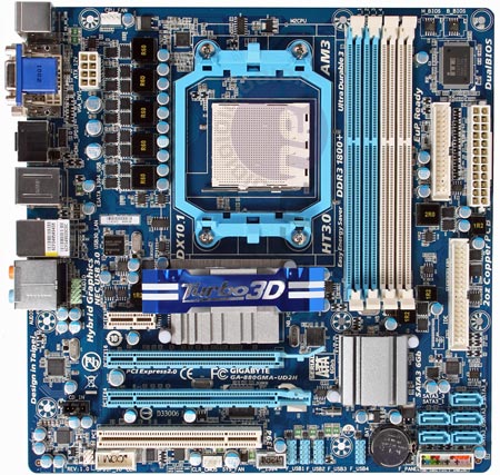 Материнская плата Gigabyte GA-880GMA-UD2H