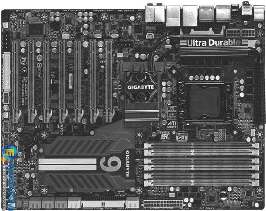 Материнская плата Gigabyte GA-X58A-UD9