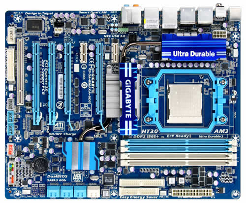 Материнская плата Gigabyte GA-890FXA-UD5 (rev. 2.0) Материнская плата Gigabyte GA-890FXA-UD5 (rev. 2.0)