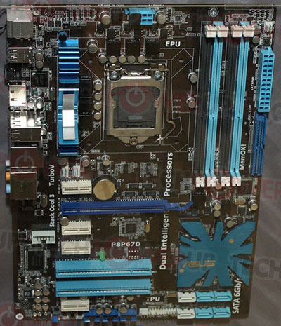 материнская плата ASUS P8P67D материнская плата ASUS P8P67D