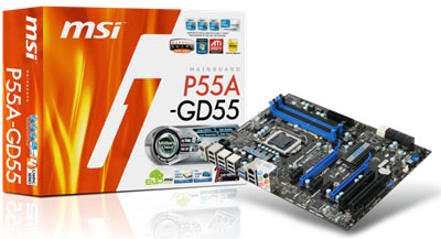 Материнская плата MSI P55A-GD55