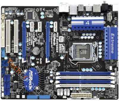 материнская плата ASRock P55 Extreme4 материнская плата ASRock P55 Extreme4