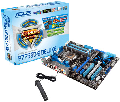 Материнская плата ASUS P7P55D-E Deluxe