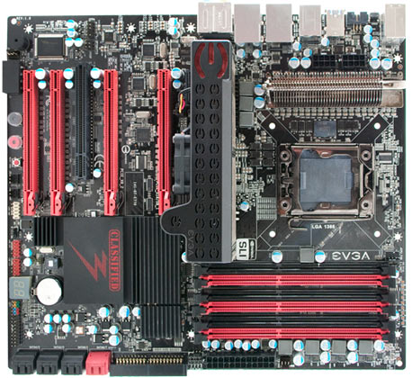 материнская плата EVGA X58 Classified3 материнская плата EVGA X58 Classified3