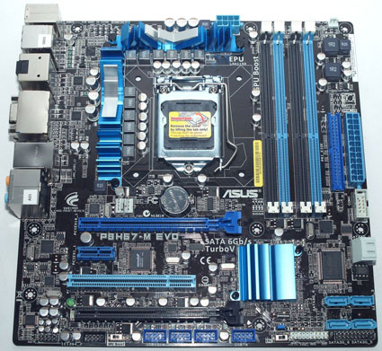 Материнская плата Asus P8H67-M EVO