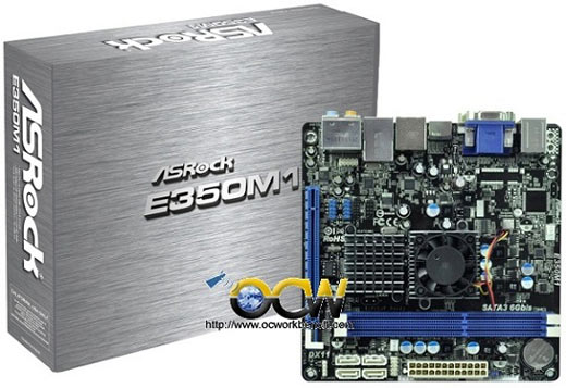 Материнская плата ASRock E350M1