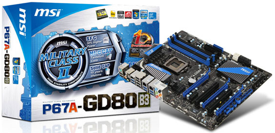 MSI P67A-GD80 (B3)