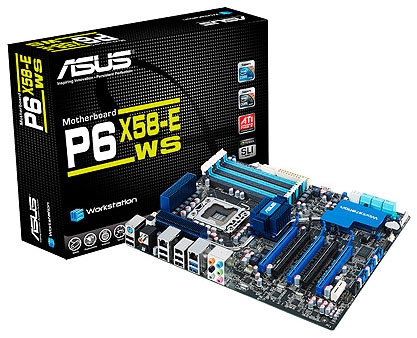 Материнская плата Asus P6X58-E WS Материнская плата Asus P6X58-E WS