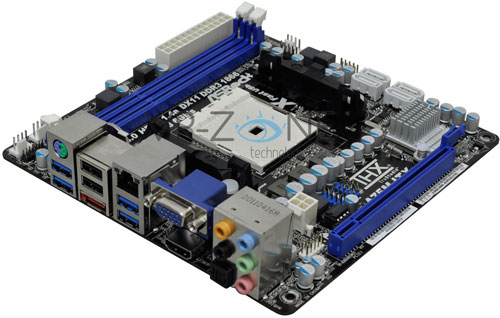 Материнская плата ASRock A75M-ITX Материнская плата ASRock A75M-ITX