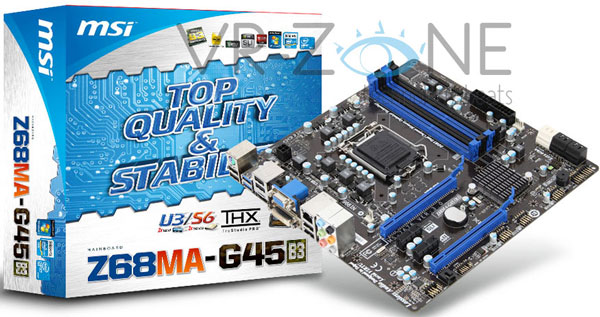 Материнская плата MSI Z68MA-G45 (B3)