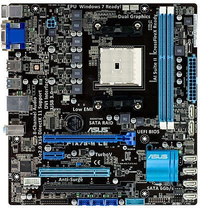 Материнская плата Asus F1A75-M LE