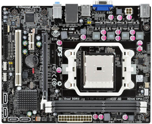 Материнская плата ECS A55F-M3
