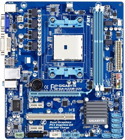 Материнская плата Gigabyte GA-A55M-S2V
