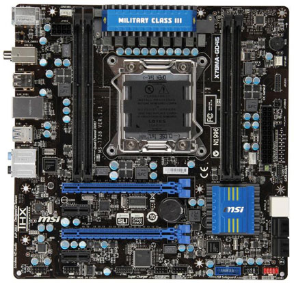 Материнская плата MSI X79MA-GD45 Материнская плата MSI X79MA-GD45