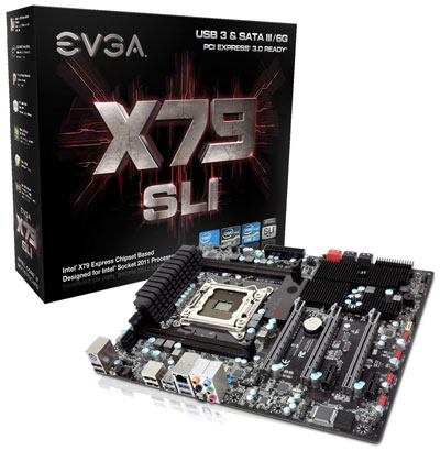 Материнская плата EVGA X79 SLI Материнская плата EVGA X79 SLI