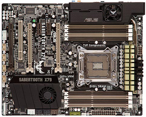 Материнская плата Asus Sabertooth X79