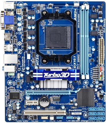 Материнская плата Gigabyte GA-880GM-D2H rev.4.0