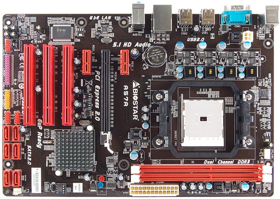 Материнская плата Biostar A57A Материнская плата Biostar A57A