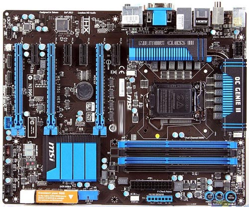 Материнская плата MSI Z77A-GD65 Материнская плата MSI Z77A-GD65