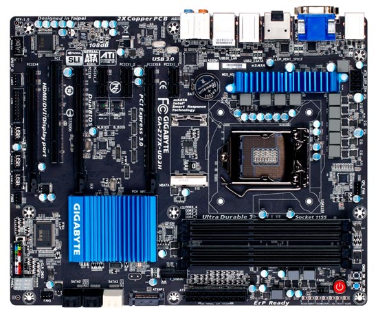 Материнская плата Gigabyte GA-Z77X-UD3H