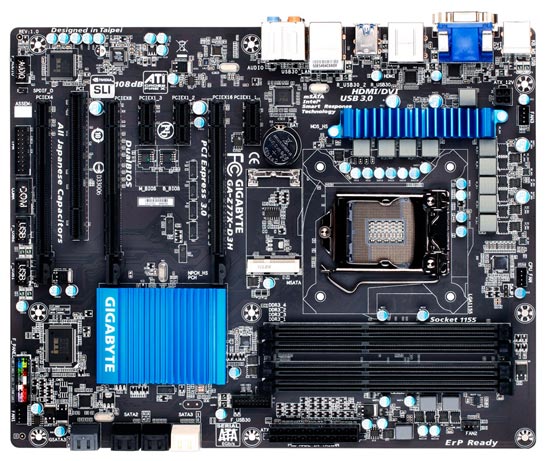 Материнская плата Gigabyte GA-Z77X-D3H